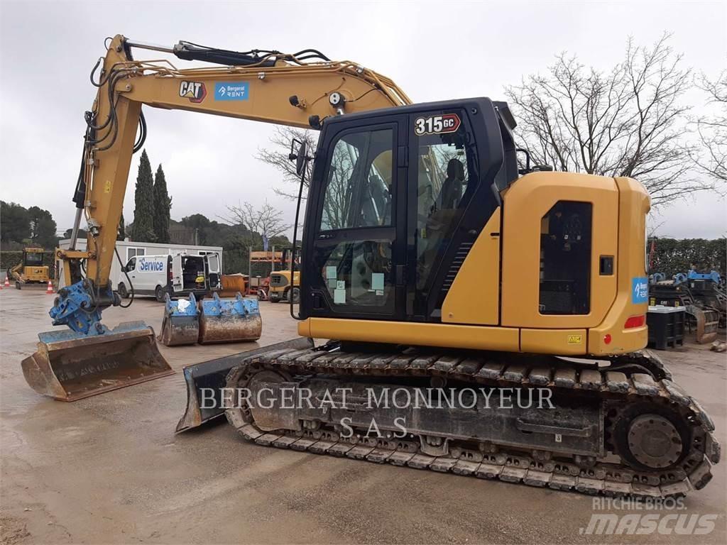 CAT 315 GC حفارات زحافة
