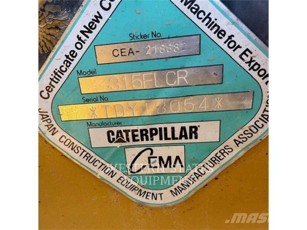 CAT 315F حفارات زحافة