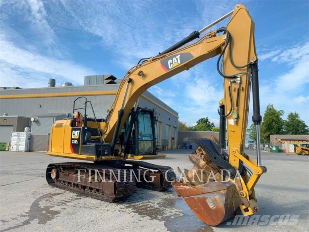 CAT 316E حفارات زحافة