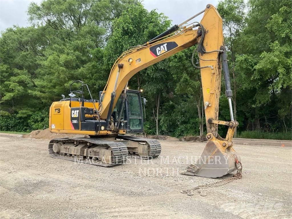 CAT 316EL حفارات زحافة