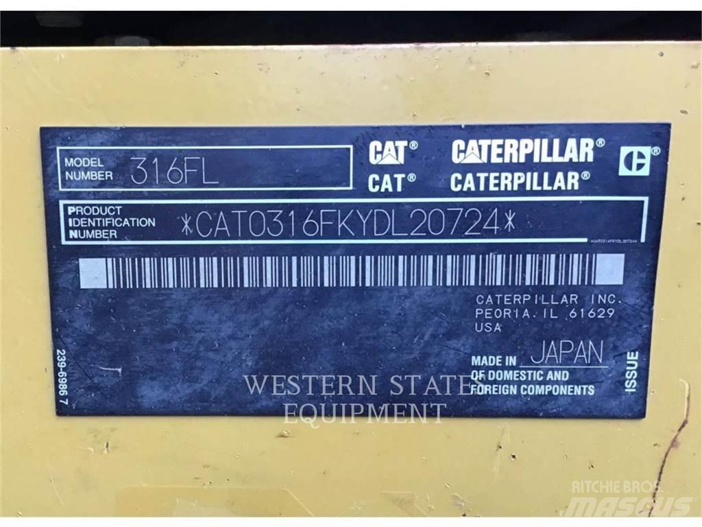 CAT 316F حفارات زحافة