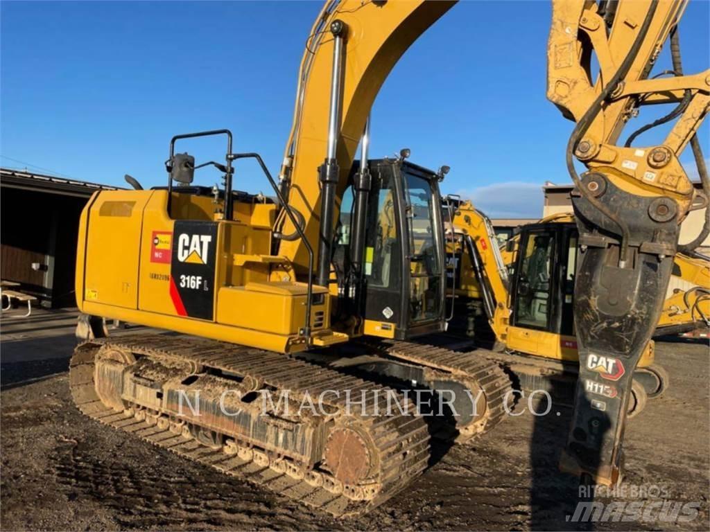 CAT 316F L حفارات زحافة