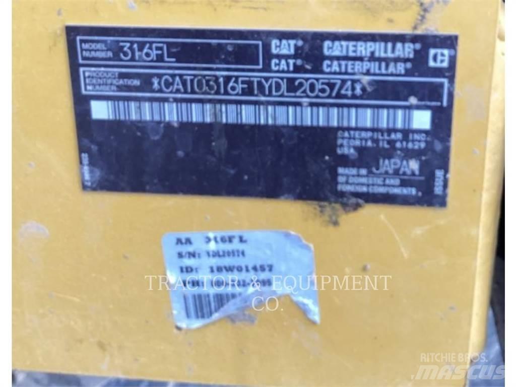 CAT 316F L حفارات زحافة