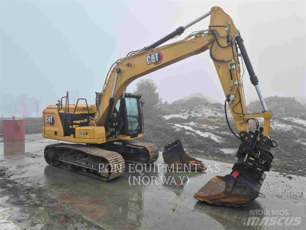 CAT 317-07 حفارات زحافة