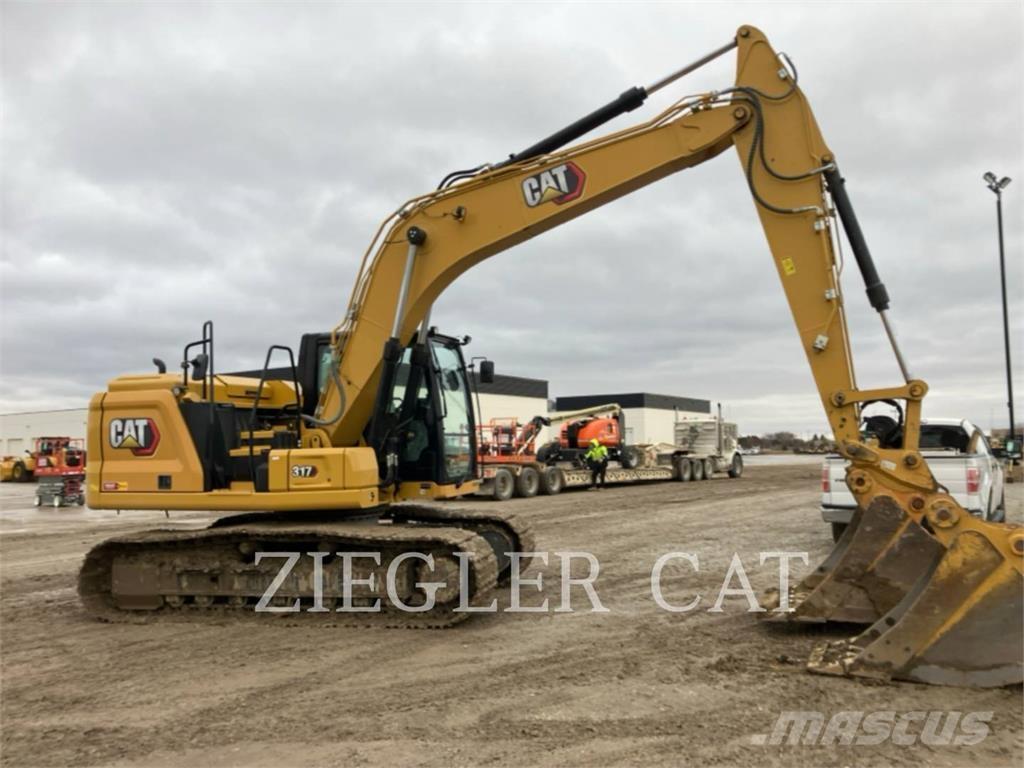 CAT 317-07 حفارات زحافة