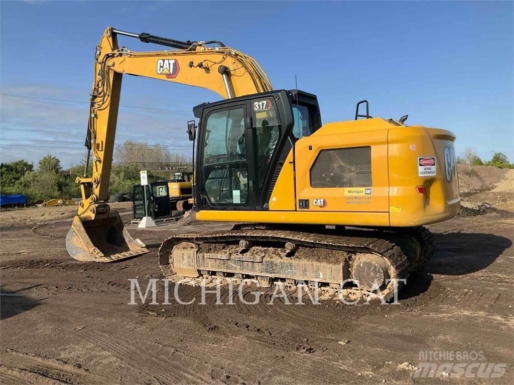 CAT 317 PQZ1 حفارات زحافة