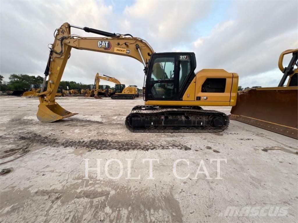 CAT 317 TC حفارات زحافة