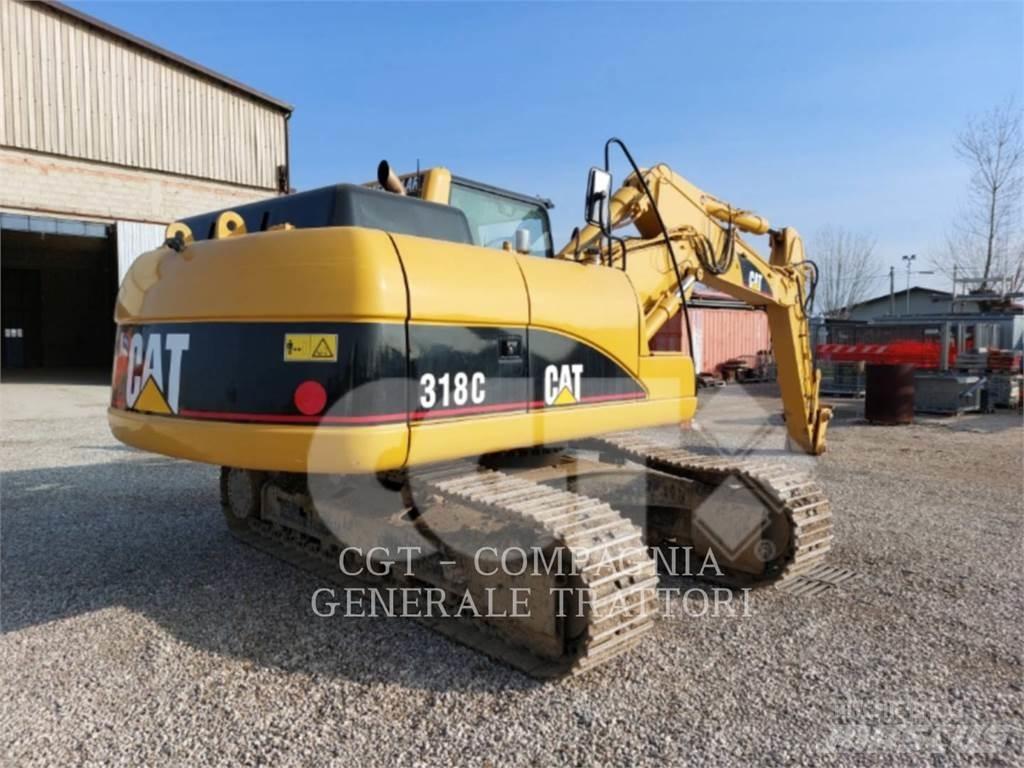 CAT 318C حفارات زحافة