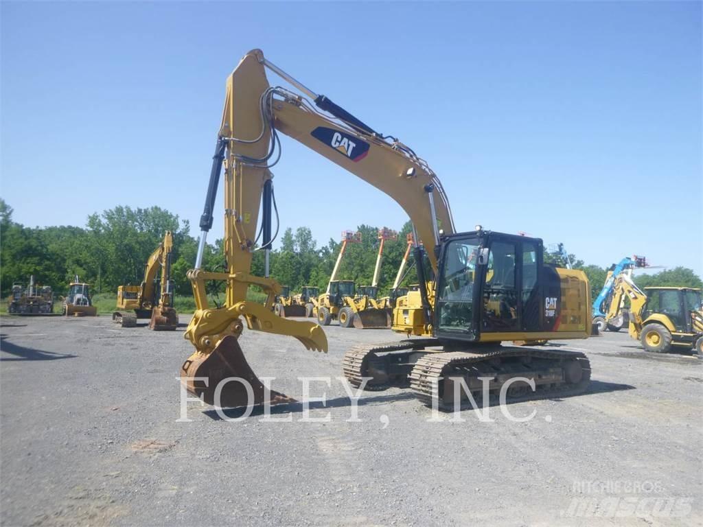 CAT 318FL حفارات زحافة