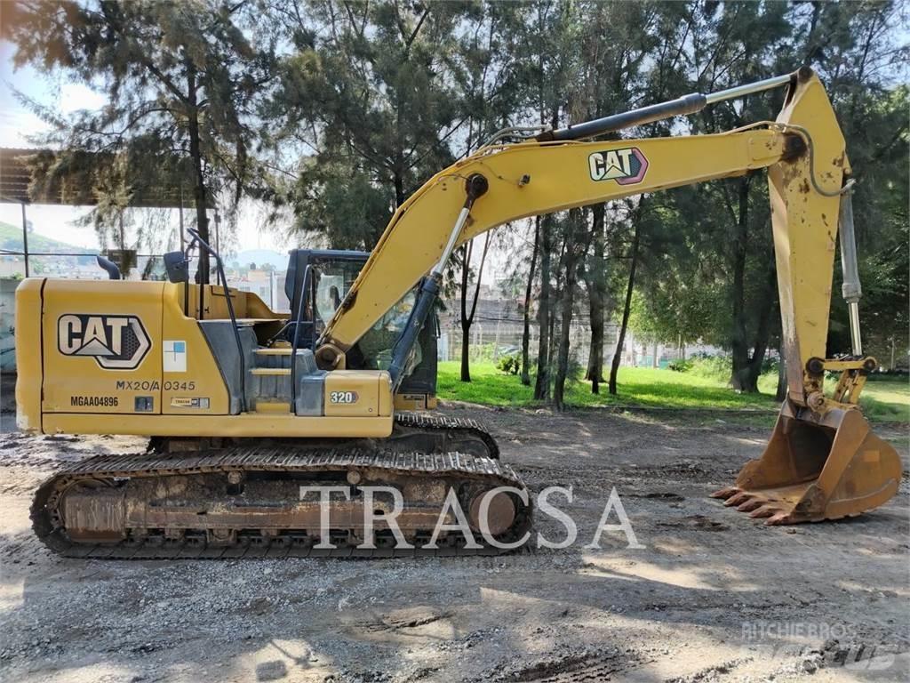 CAT 320 حفارات زحافة