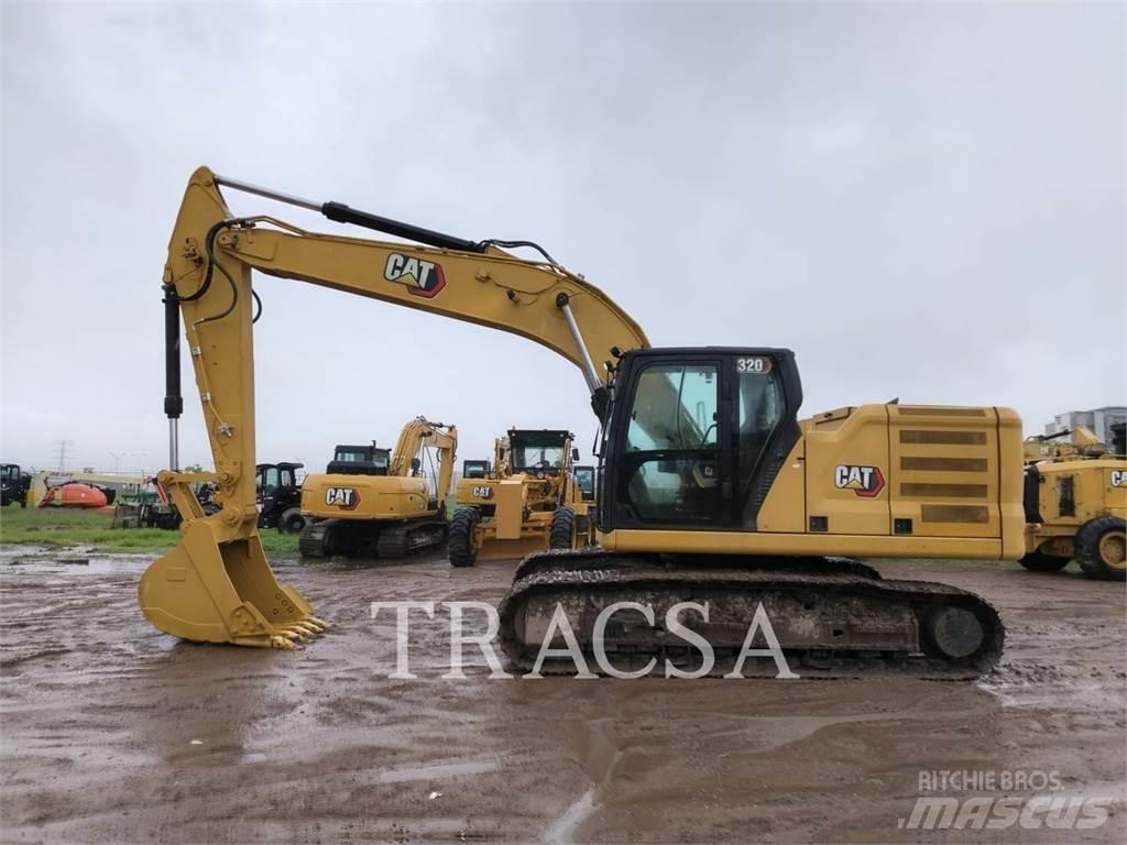 CAT 320 حفارات زحافة