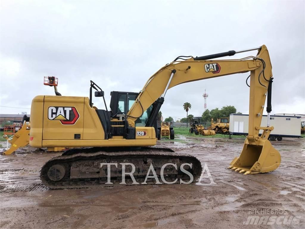 CAT 320 حفارات زحافة
