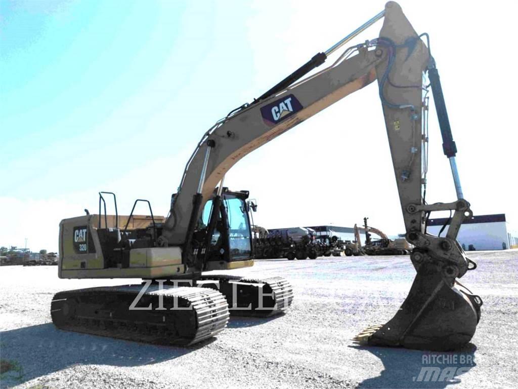 CAT 320 حفارات زحافة