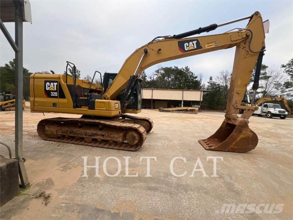 CAT 320 حفارات زحافة