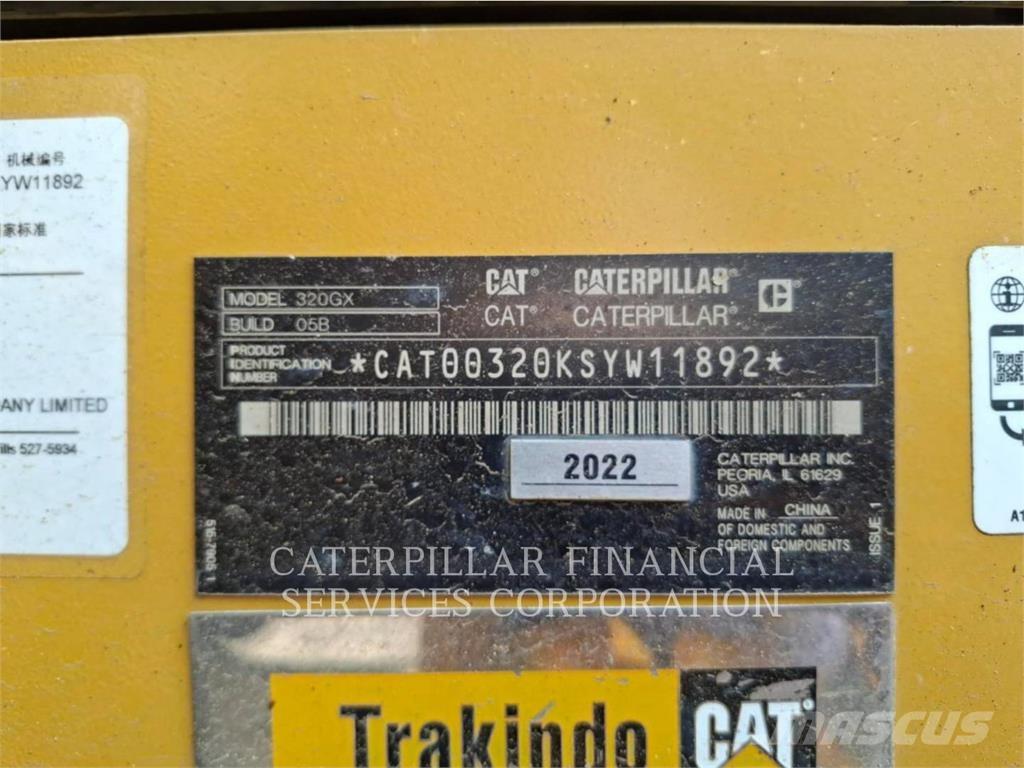 CAT 320-05GX حفارات زحافة