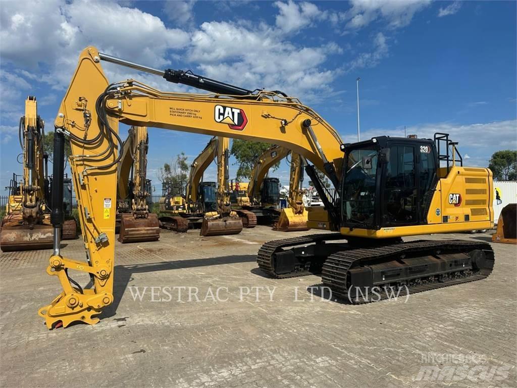 CAT 320-07 حفارات زحافة