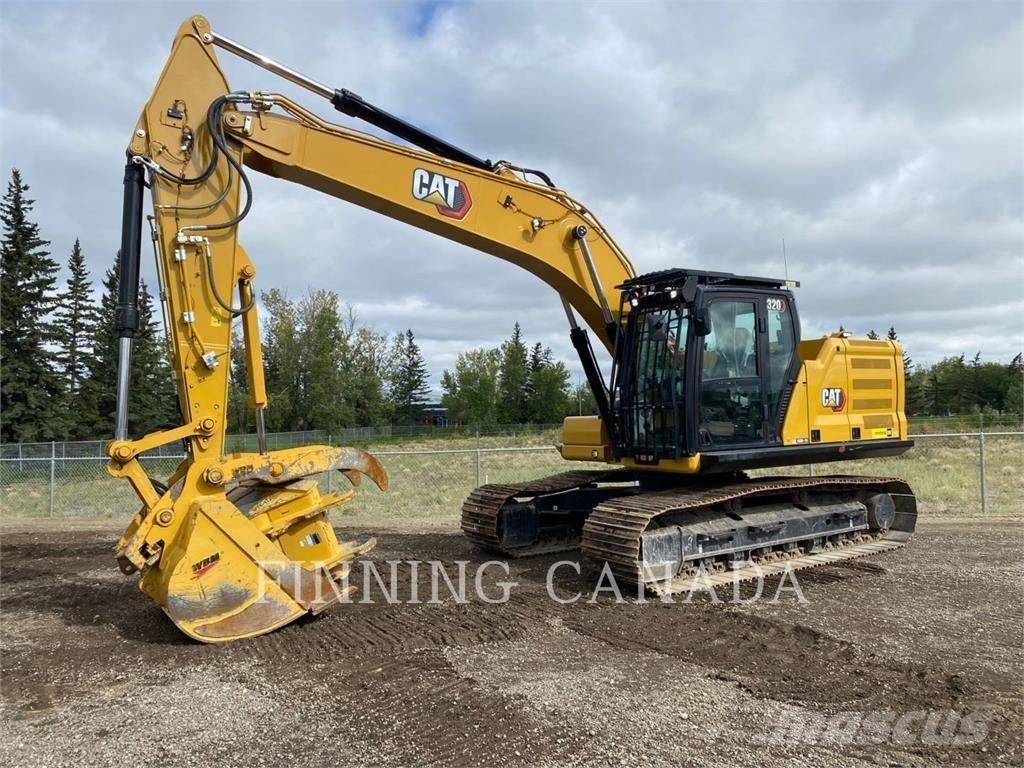 CAT 320-07 حفارات زحافة