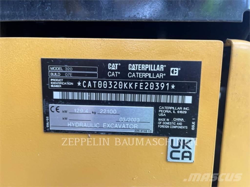 CAT 320-07D حفارات زحافة