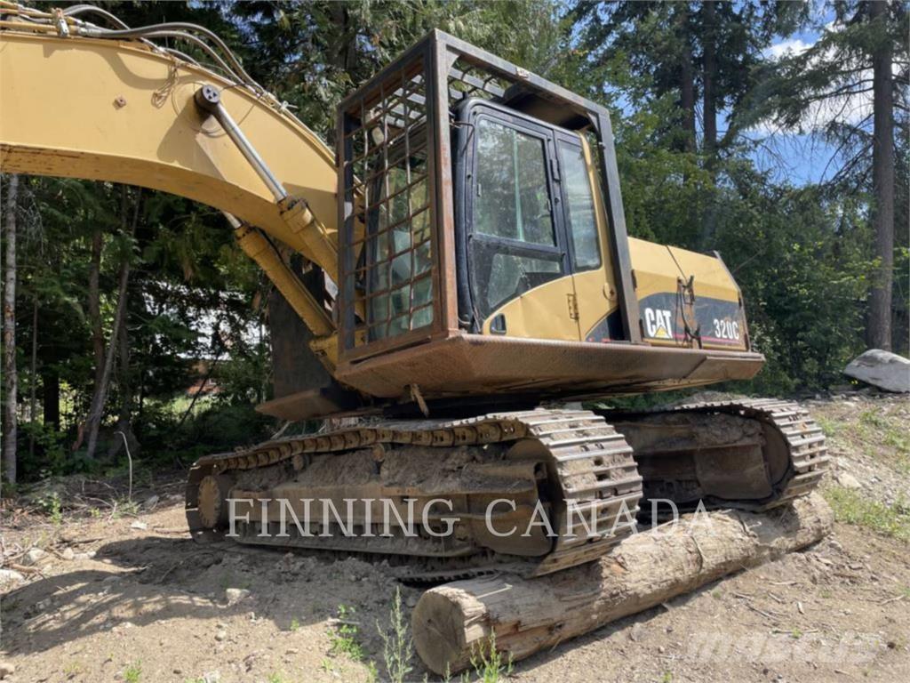 CAT 320C حفارات زحافة