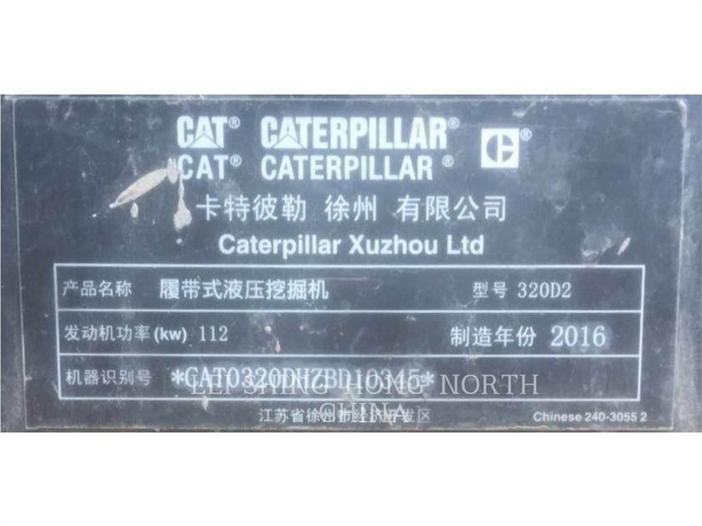 CAT 320D2 حفارات زحافة