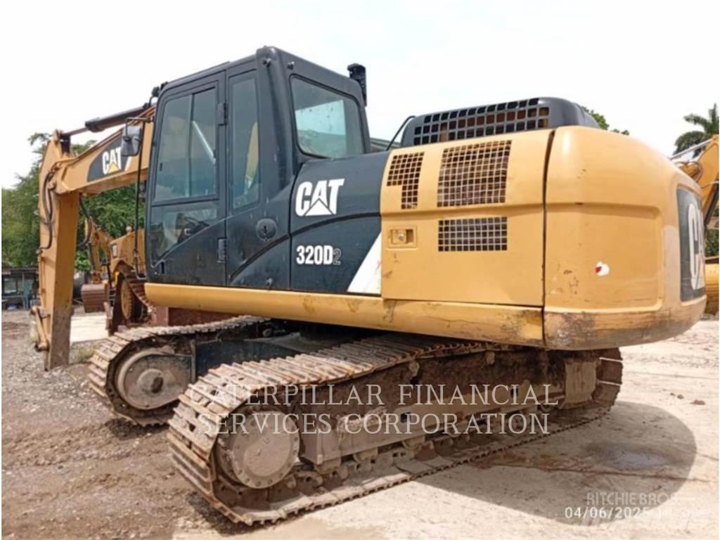 CAT 320D2GC حفارات زحافة