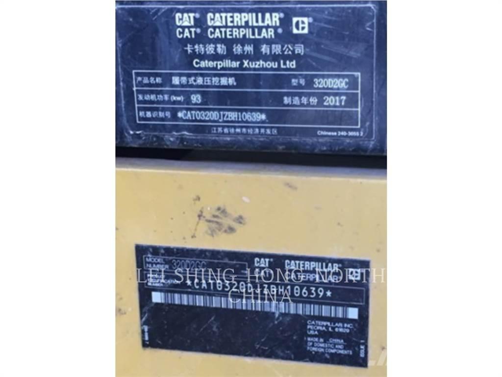 CAT 320D2GC حفارات زحافة