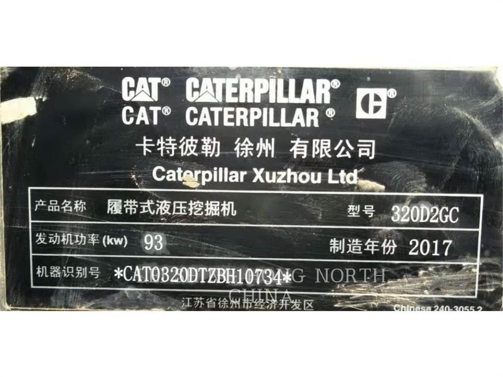 CAT 320D2GC حفارات زحافة