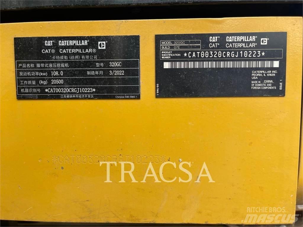 CAT 320GC حفارات زحافة