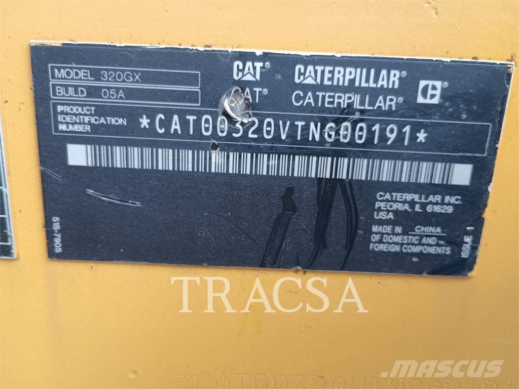CAT 320GX حفارات زحافة
