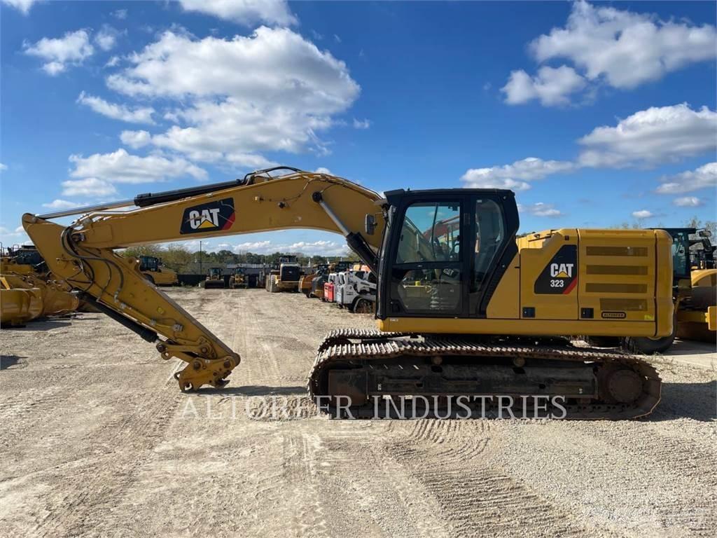 CAT 323-07 حفارات زحافة