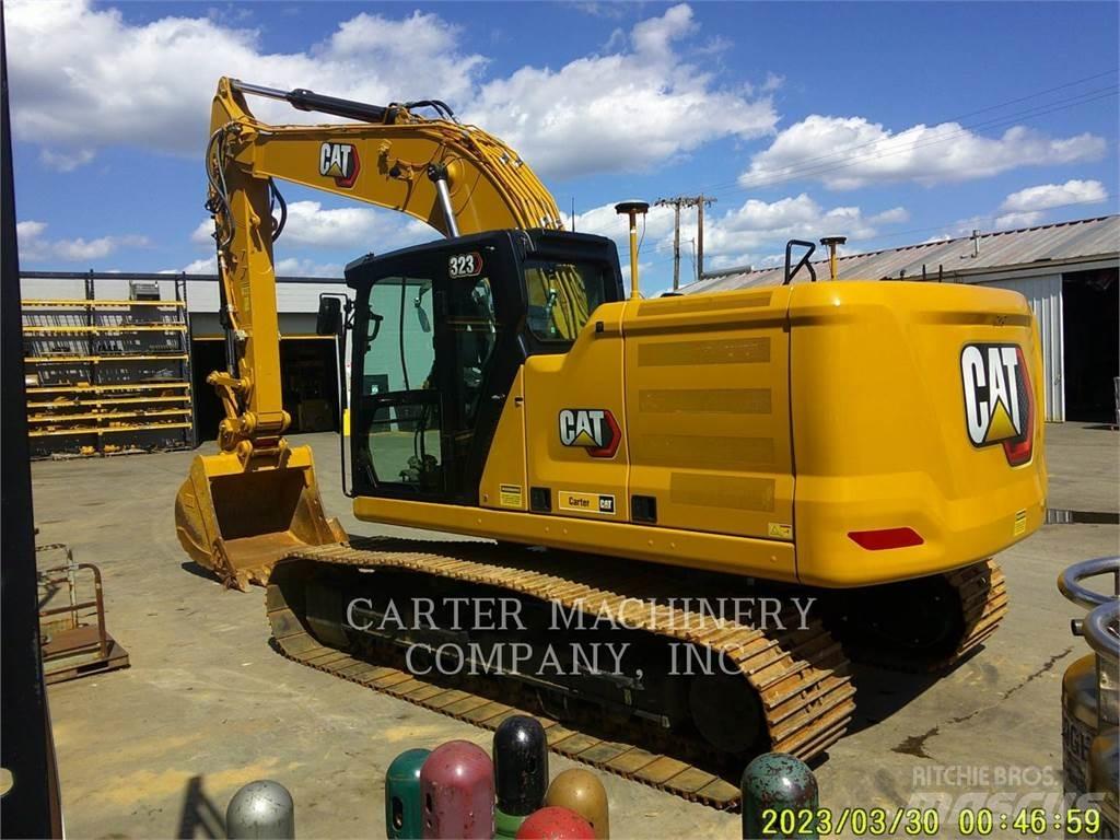 CAT 323-07 حفارات زحافة
