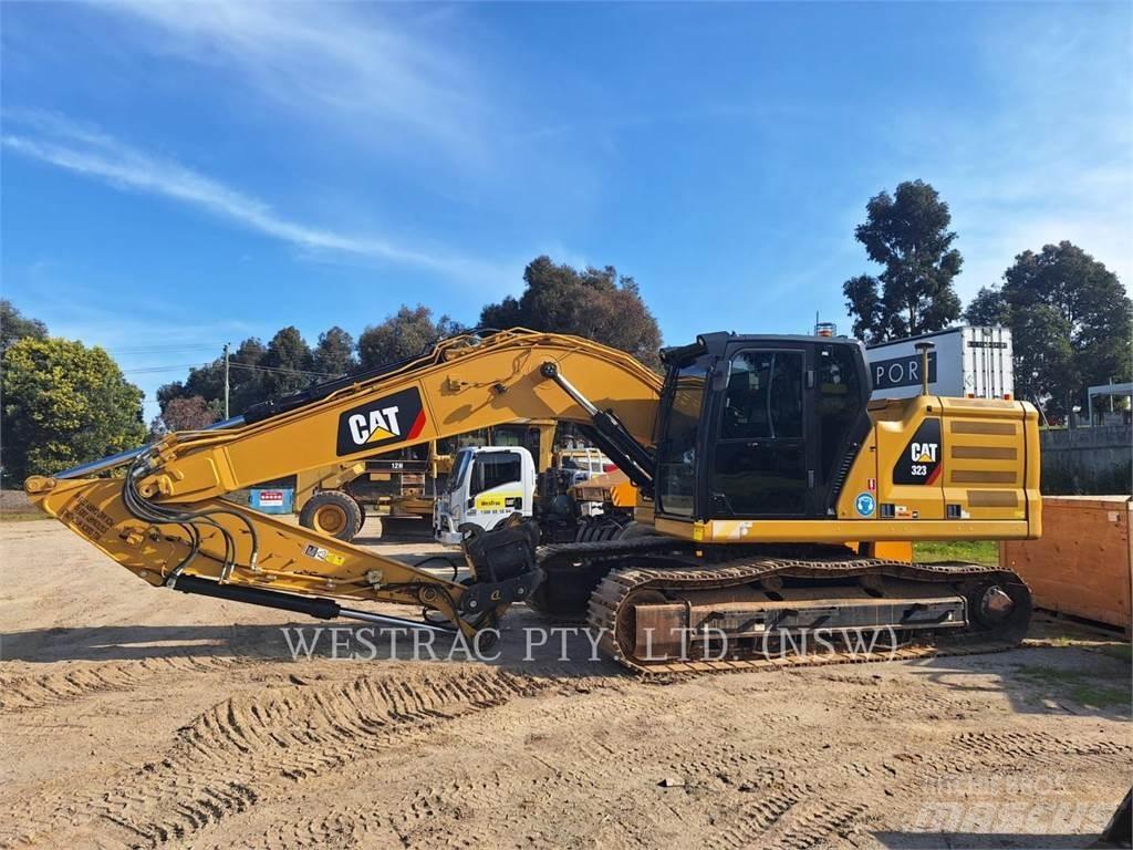 CAT 323-07 حفارات زحافة
