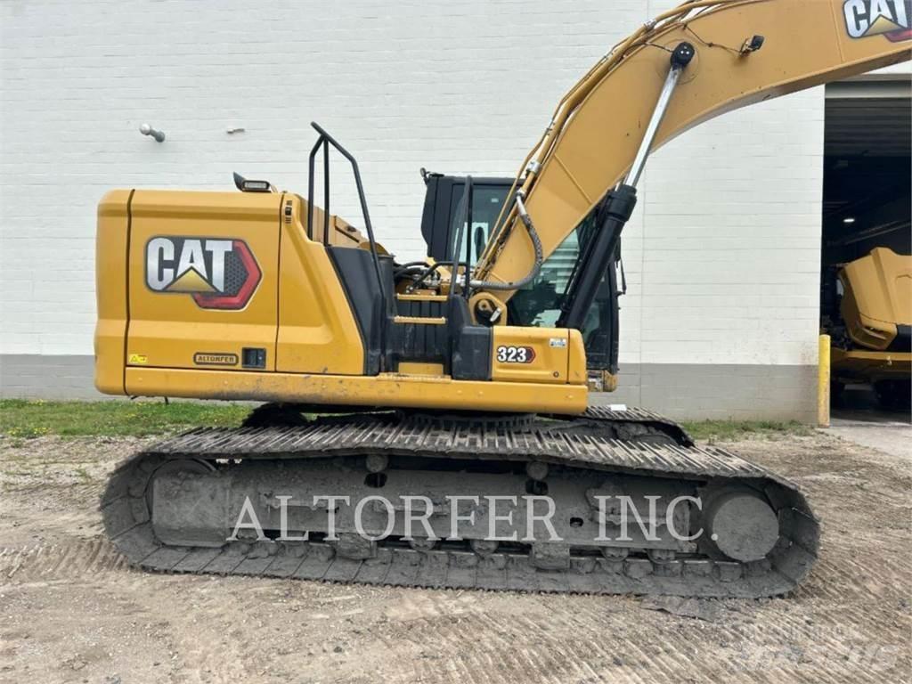 CAT 323-07 حفارات زحافة