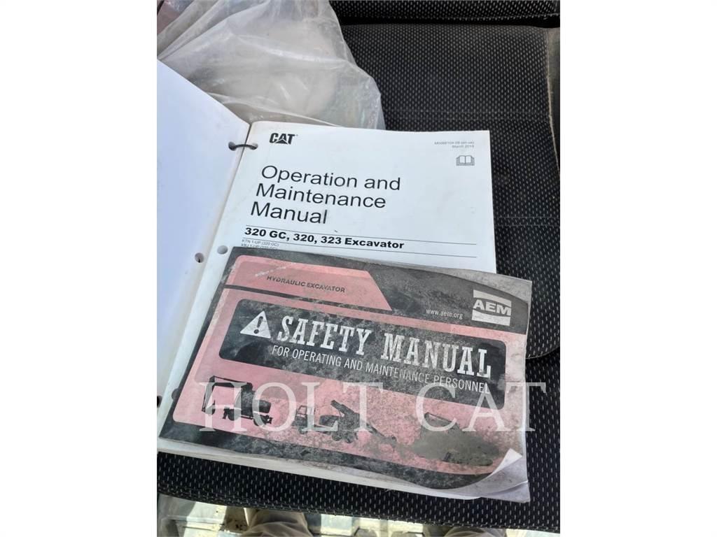 CAT 323-07 حفارات زحافة