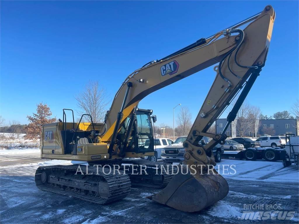 CAT 323-07 حفارات زحافة