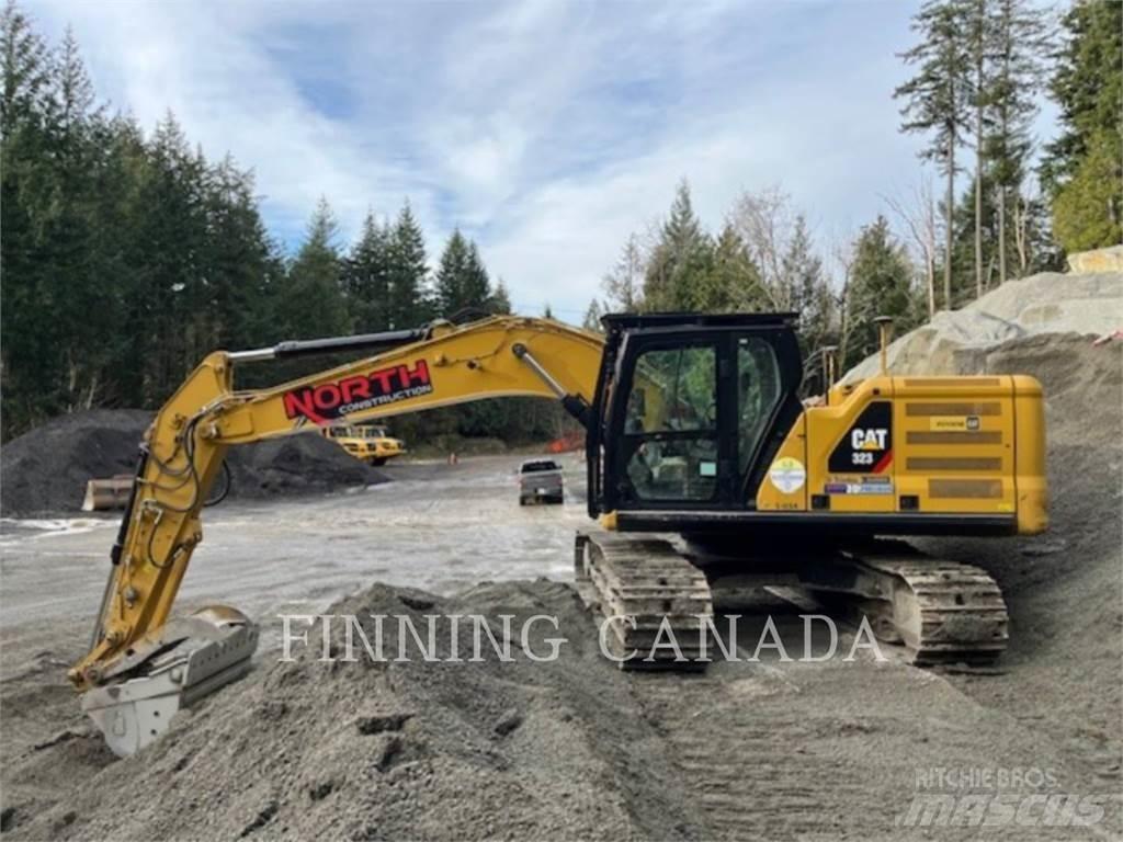 CAT 323-07 حفارات زحافة