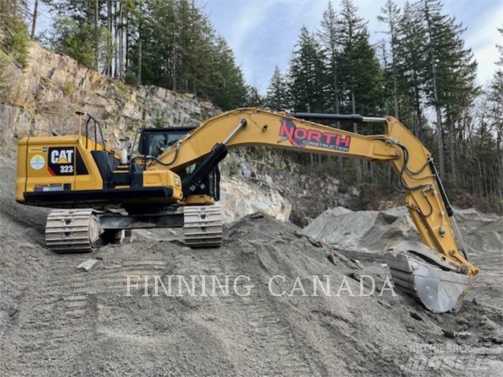 CAT 323-07 حفارات زحافة