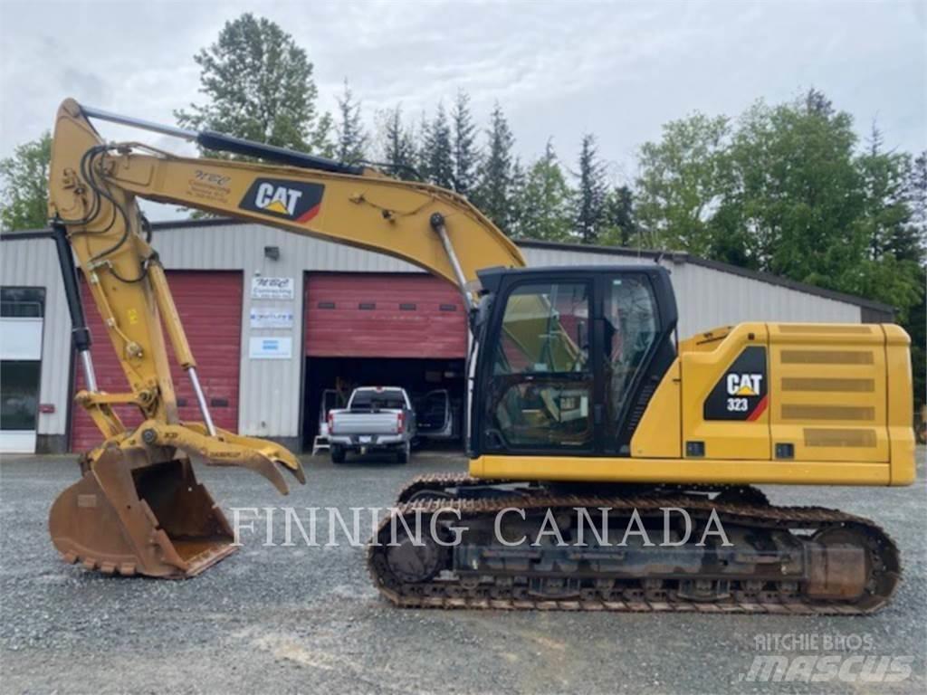 CAT 323-07 حفارات زحافة
