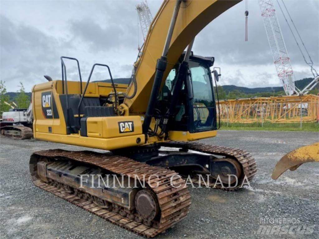 CAT 323-07 حفارات زحافة