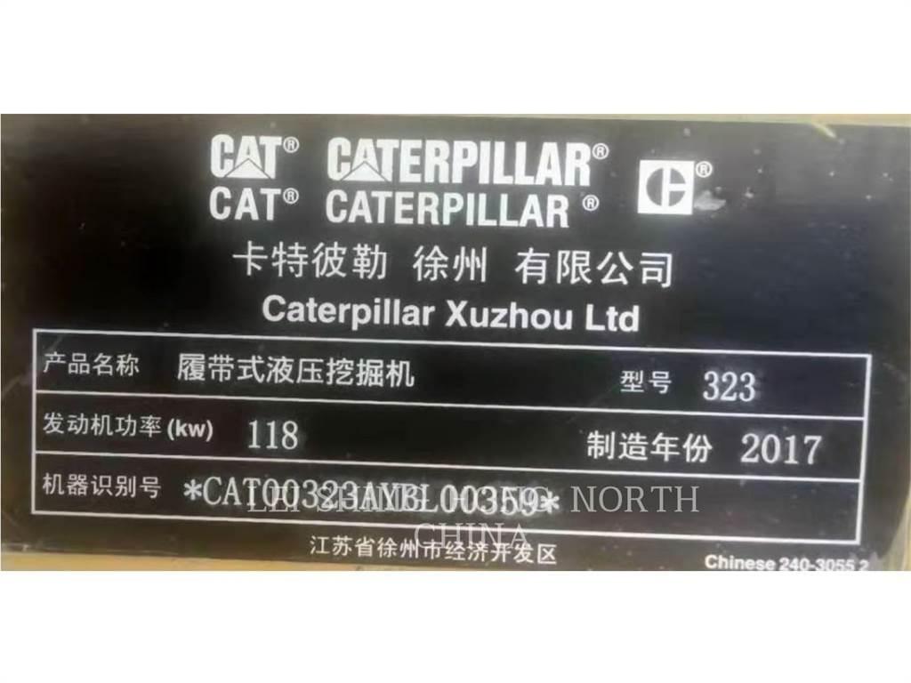 CAT 323-07 حفارات زحافة