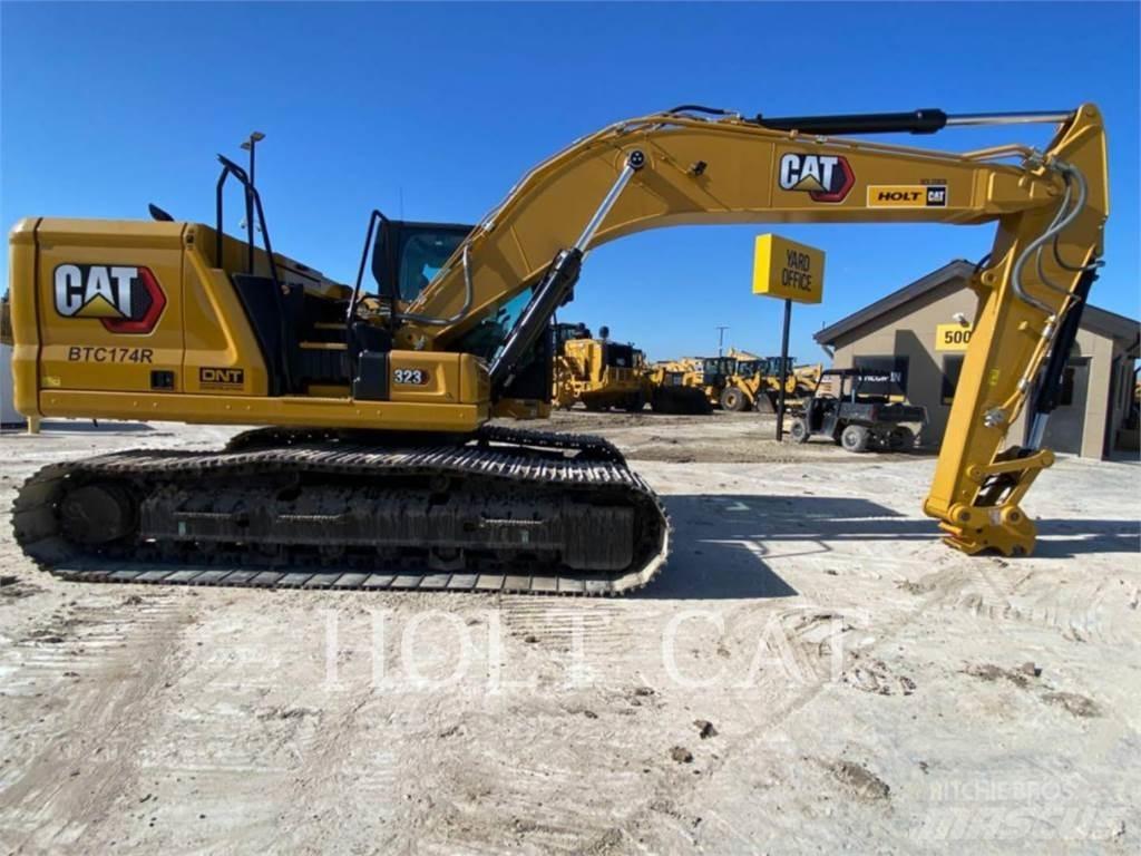 CAT 323 TC حفارات زحافة