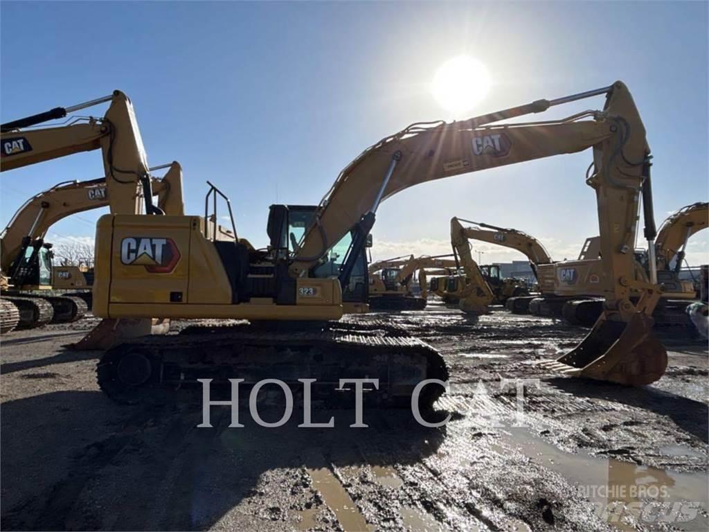 CAT 323 TC حفارات زحافة