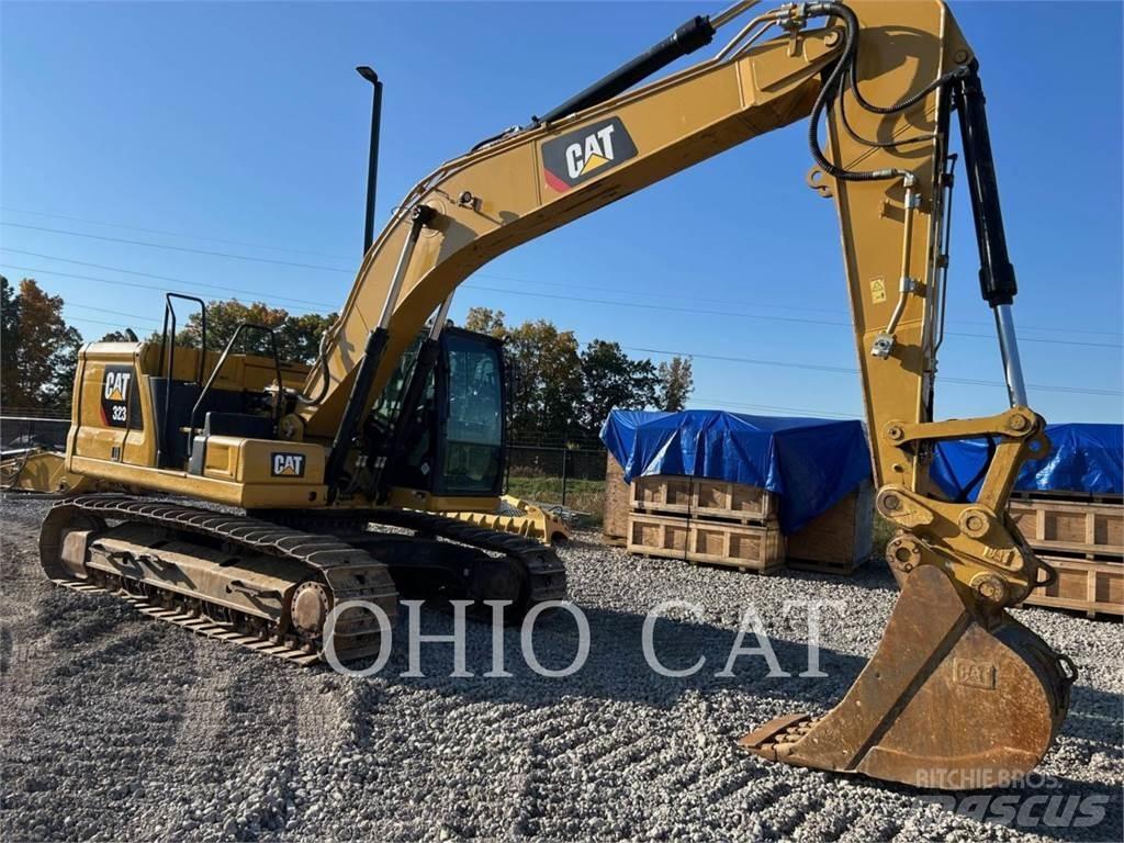 CAT 323 TCS حفارات زحافة