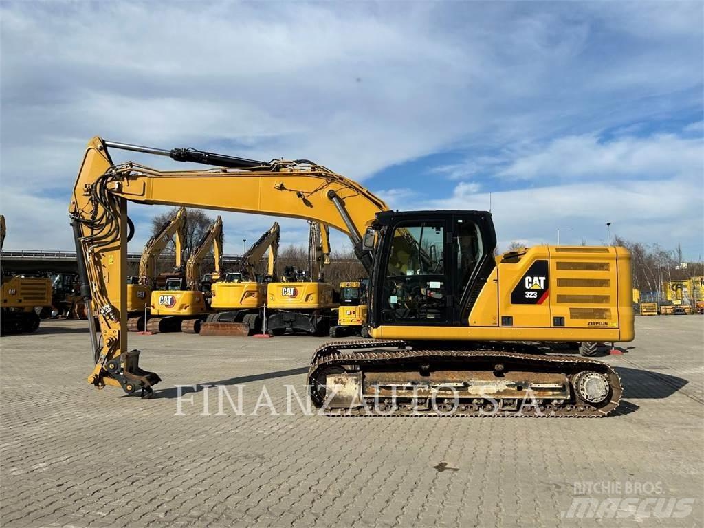 CAT 323E حفارات زحافة