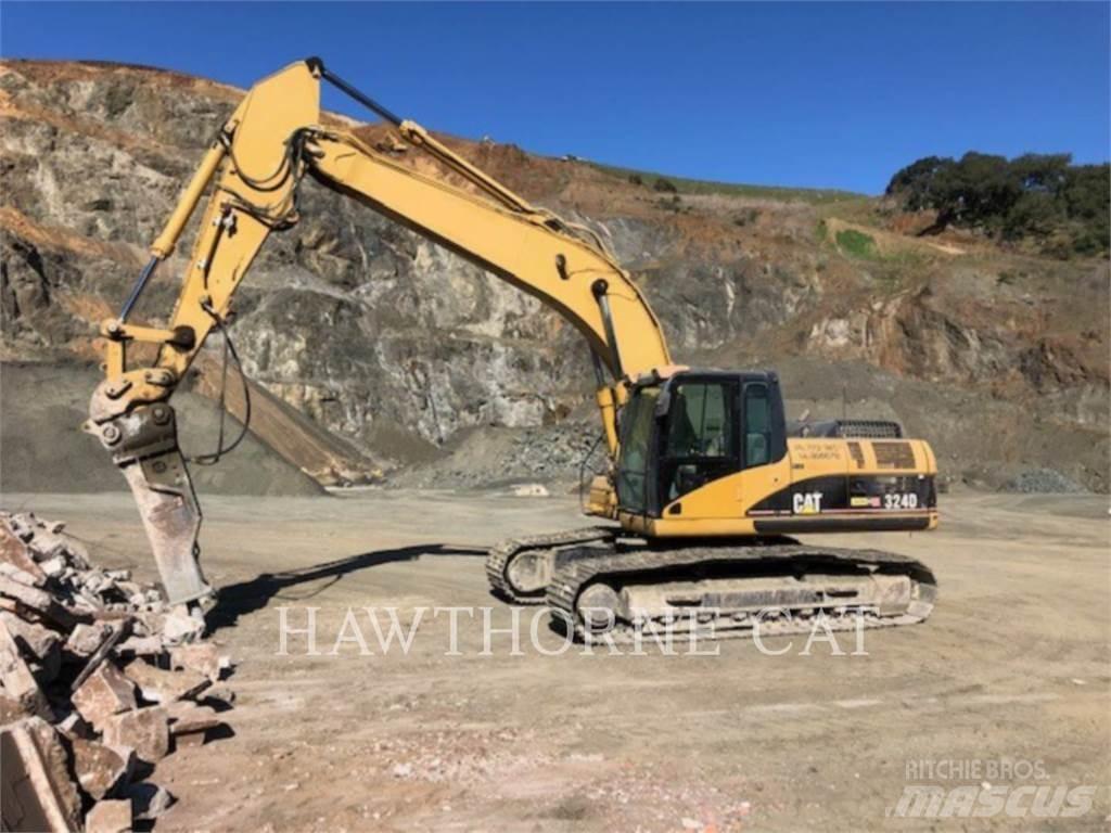 CAT 324D L حفارات زحافة