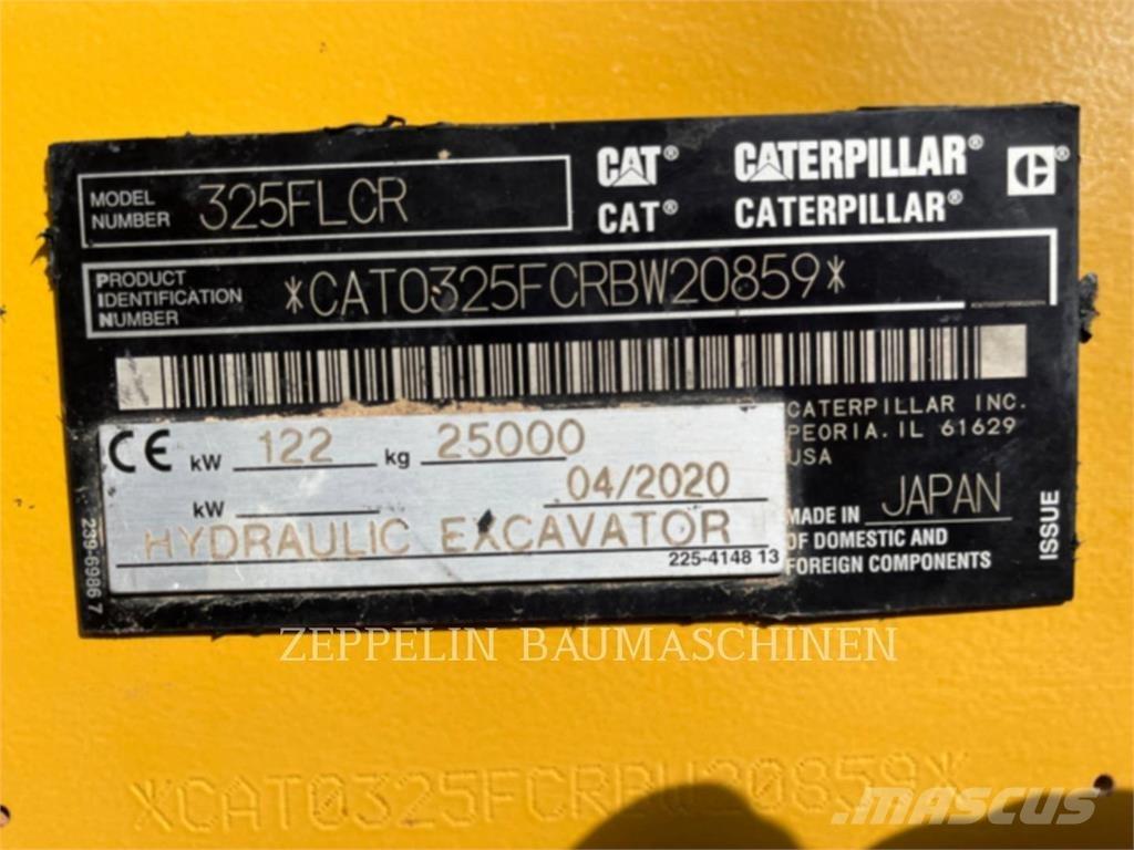 CAT 325FL حفارات زحافة