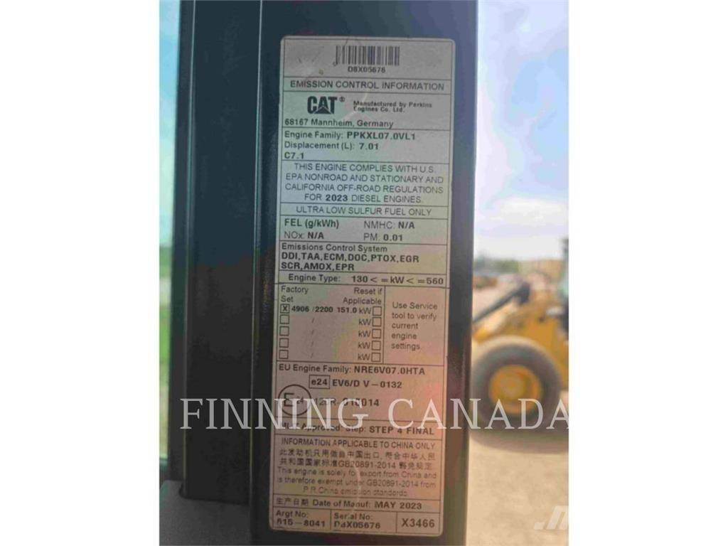 CAT 326-07 حفارات زحافة