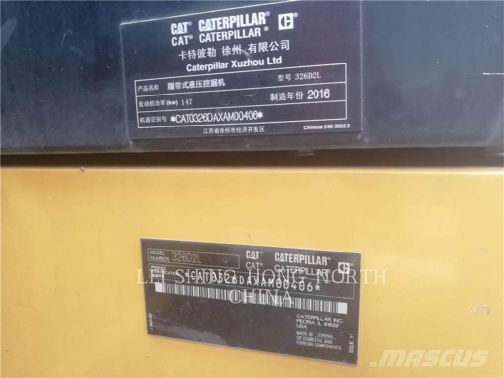 CAT 326D2L حفارات زحافة