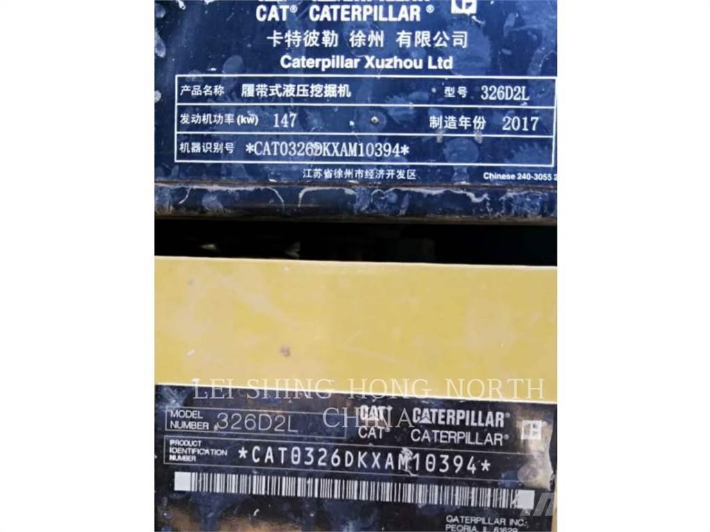CAT 326D2L حفارات زحافة