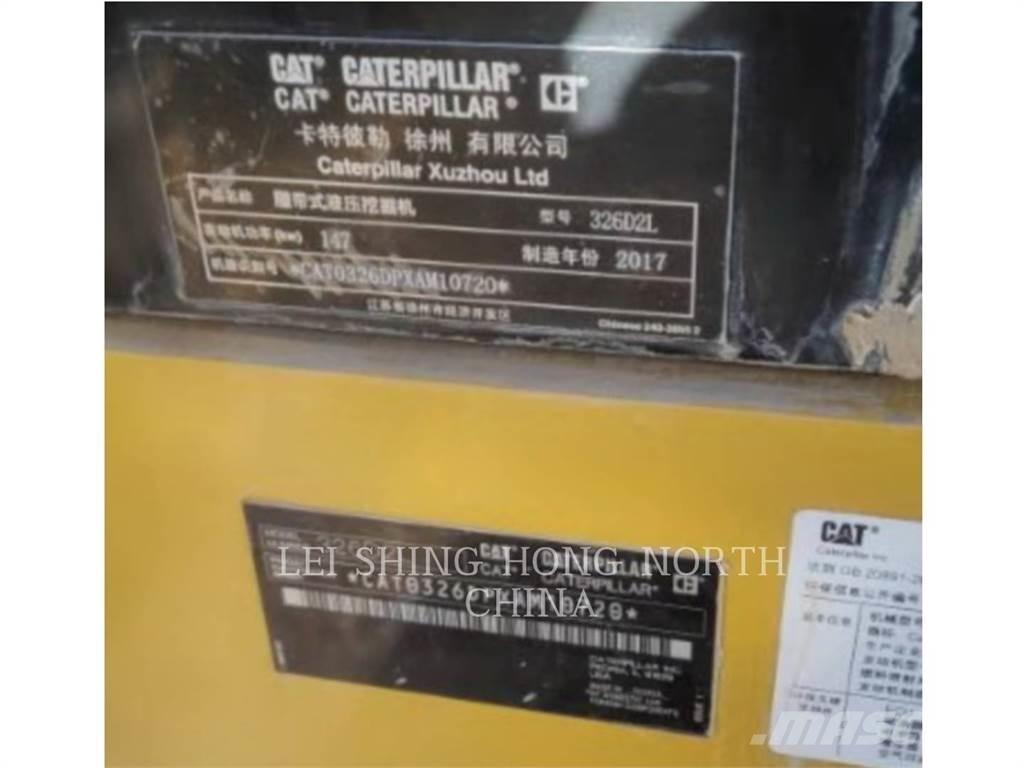 CAT 326D2L حفارات زحافة